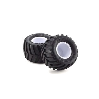 Kyosho Verklebte Reifen EP MadVan VE (2) High Grip