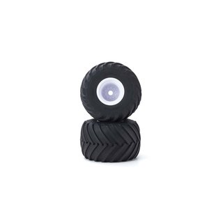 Kyosho Verklebte Reifen Kyosho USA-1 Monster V-Shape 1:8 Mad Series (2)