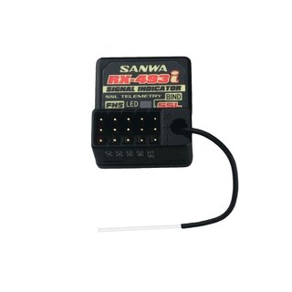 SANWA RX-493i SUR-SSL Empf�nger HD-Version water proof SANWA SURFACE CH4 2.4GHz FH5