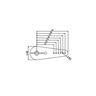 SAV�X Servohebel SAV�X Standardservo und Midiservo, Aluminium