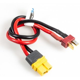 Ladekabel XT60 Buchse zu T-Plug Stecker 20cm 14AWG.