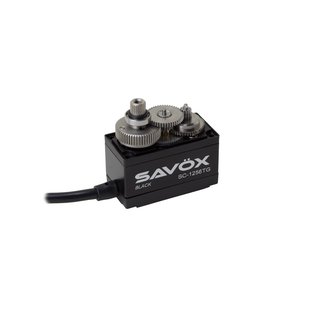 SAV�X SC-1256TG Servo 6V 20kg BLACK EDITION