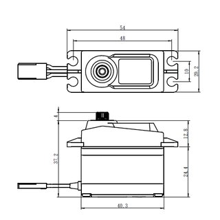 SAV�X SC-1258TG Servo BLACK EDITION