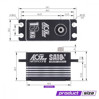 AGF-RC SA18 Servo 2S Smart Servo