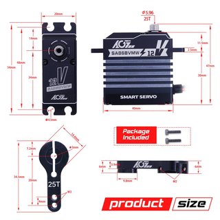 AGF-RC SA86BVMW Servo