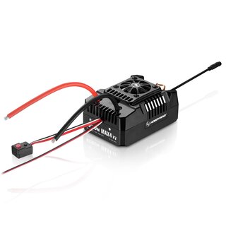 Ezrun MAX4-HV Regler Sensorless 300 Amp, 6-12s LiPo, BEC 10A