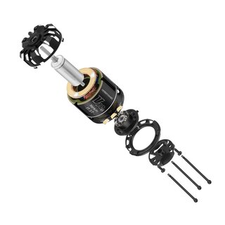 Xerun V10 Brushless Motor G4 (2-3s) 17.5T Sensored f�r 1:10