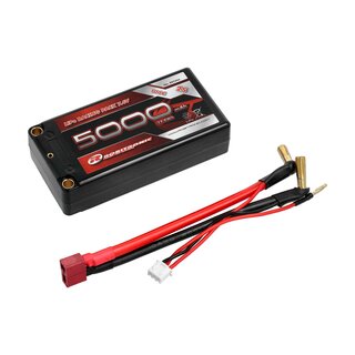 LiPo Shorty 5000mAh 2S 100C 5mm Buchse