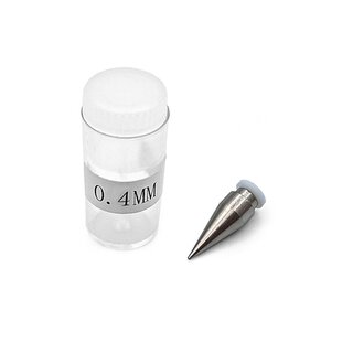 Bittydesign Cone Nozzle thread-free std. 0,4mm for Michelangelo bottle-feed airbrush dual-action
