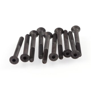 RUDDOG M3x30mm Flat Head Screws (10pcs)