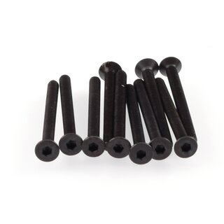 RUDDOG M3x35mm Flat Head Screws (10pcs)