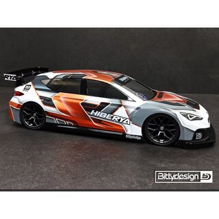 Bittydesign HIBERYA 1/10 clear body 190mm (for FWD)