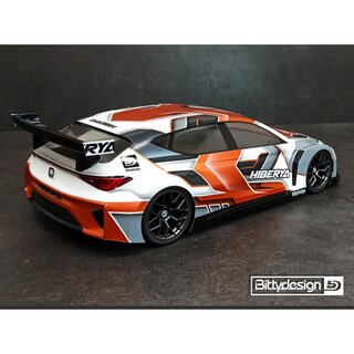 Bittydesign HIBERYA 1/10 clear body 190mm (for FWD)