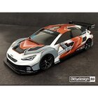 Bittydesign HIBERYA 1/10 clear body 190mm (for FWD)
