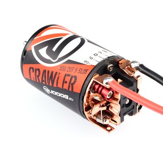 RUDDOG Crawler 550 20T 5-Slot Brushed Motor