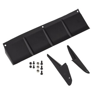 Team Associated DR10 Reakt Rear Spoiler, black
