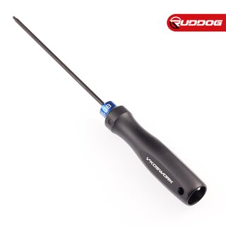 Koswork Ball End Hex Wrench 2.0mm (w/120mm Tip) (Alum....