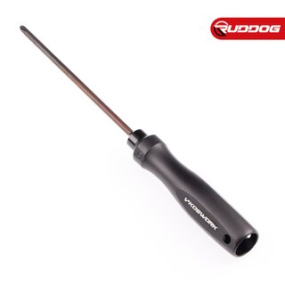 Koswork Phillips Screwdriver #2 Large 4.0mm (For Tamiya Cars) (Alum. Tri Handle)