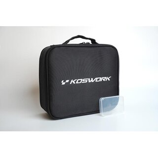 Koswork 260x230x95mm Hard Frame Tool/Charger Bag/Equipment Case (w/partition plates)