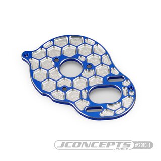 JConcepts DR10, SR10 aluminum +2mm rear motor plate -...