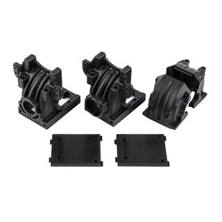 Team Associated RIVAL MT8 Front and Rear Gearbox Set