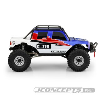 JConcepts JCI - The Gozer, 12.3 wheelbase body (Fits TRX-4 Sport, Enduro, Axial 12.3 wheelbase)