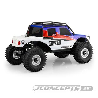 JConcepts JCI - The Gozer, 12.3 wheelbase body (Fits TRX-4 Sport, Enduro, Axial 12.3 wheelbase)
