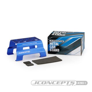 JConcepts metal car stand - blue