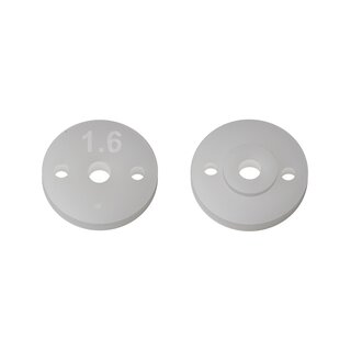 Team Associated FT 13mm Shock Pistons, 2.0mm, 2x1.6