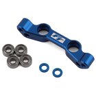 Team Associated B7 | B6.4 FT Steering Rack, blue aluminum