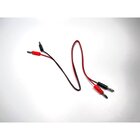 Koswork Power Lead/Cable (Banana to Banana 4mm Plugs) 50cm