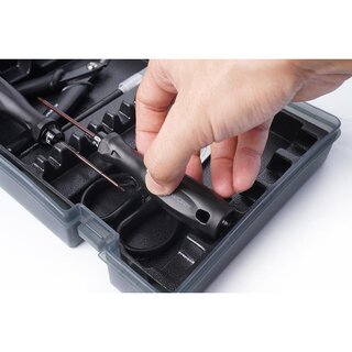 Koswork 10pcs Tool Set (w/Tool Box) (Light Tri Handle)