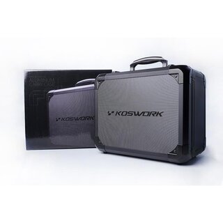 Koswork Mini Black V2 Aluminum Carry Case (w/Futaba 10PX/4PM/7PX/7PXR foam)