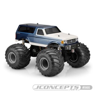 JConcepts 1989 Ford Bronco monster truck body (Fits - 7...