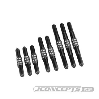 JConcepts RC10 Classic Fin titanium turnbuckle set, black...