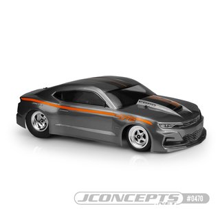 JConcepts 2022 Chevrolet Copo Camaro, drag racing body (Fits ? DR10, DR10M, 22S, Drag Slash - 11.00 width & 13 wheelbase)