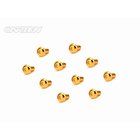 CARTEN Linsenkopfschrauben M3x6mm 12.9 Gold Coating (10)