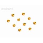 CARTEN Madenschrauben M3x3mm 12.9 Gold Coating (10)