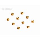 CARTEN Madenschrauben M5x5mm 12.9 Gold Coating (10)