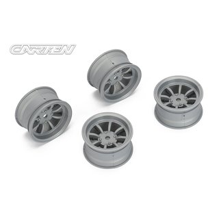 CARTEN Felge 8-Speichen +4mm grau (4)