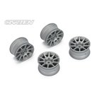 CARTEN Felge 10-Speichen +4mm grau (4)