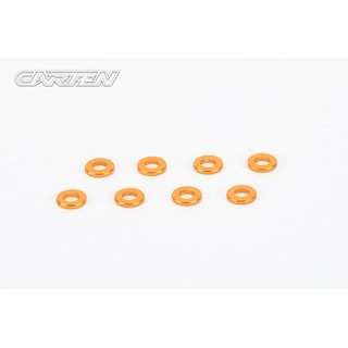 CARTEN Distanzscheibe Aluminium 3x6x1mm (8)