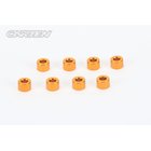 CARTEN Distanzscheibe Aluminium 3x6x4mm (8)