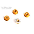 CARTEN M4 Mutter mit geripptem Bund selbstsichernd Alu (4)