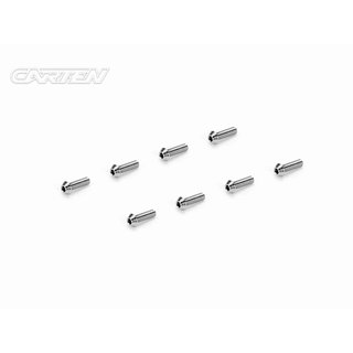 CARTEN Titan Kegelkopfschrauben M3x10mm Ti6-4 CNC (8)