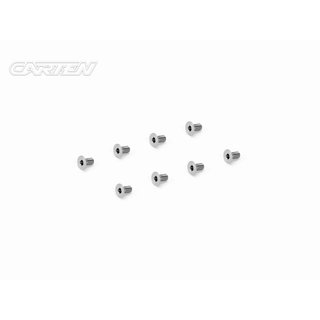 CARTEN Titan Senkkopfschrauben M3x6mm Ti6-4 CNC (8)