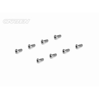 CARTEN Titan Flachkopfschrauben M3x8mm Ti6-4 CNC (8)