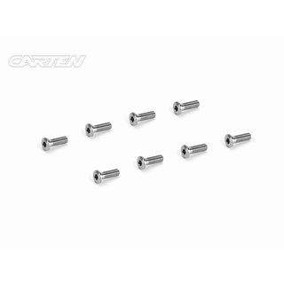CARTEN Titan Flachkopfschrauben M3x10mm Ti6-4 CNC (8)