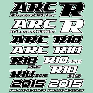ARC Aufkleber ARC R10 2015