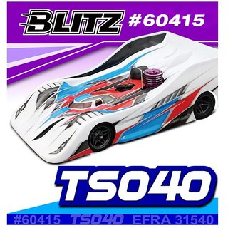 BLITZ TS040 EFRA31540 1/8 Karosserie 0.7mm